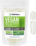 XPRS Nutra Cápsulas Vacías Veganas Tamaño 1 - 100 Unidades