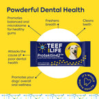 TEEF FOR LIFE Protektin42 Prebiótico Dental para Perros - Recarga de 30 Porciones