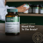GAIA HERBS PRO Fórmula Cognitiva - Apoyo Cerebral y Circulación Sanguínea - 60 Cápsulas Líquidas