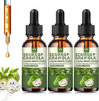Menkru Soursop Bitters Gotas Líquidas Multivitamínicas - Extracto Orgánico de Hojas de Guanábana con Vitamina C, 60 ml (2 Fl Oz)
