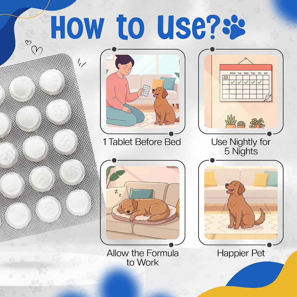 SnoreStop para Mascotas - 20 Comprimidos Masticables - Solución Natural Antirronquidos