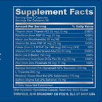 Thrivous Clarity Daily Nootropic – Fórmula Cognitiva y de Ánimo con Bacopa (Synapsa®), L-Theanina, Rhodiola Rosea, Complejo B y Zinc Picolinato – 60 Cápsulas Veganas