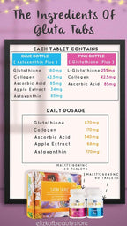 Satin Skinz Glutathione Plus and Astaxanthin Plus