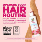 MARYRUTH'S Multivitamínico Femenino + Lustriva Crecimiento Capilar Liposomal | Biotina 10000mcg | Probado Clínicamente para un Cabello más Grueso y una Piel más Lisa | 15.22 Fl Oz