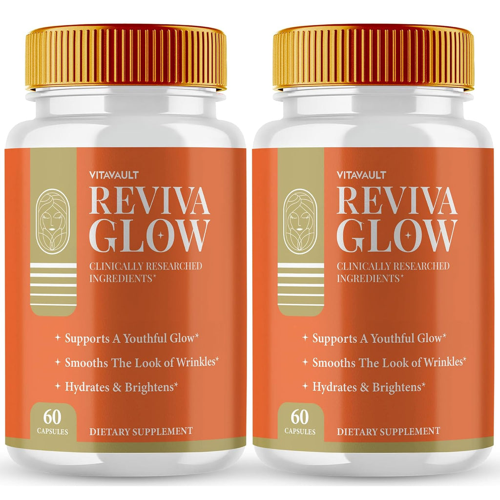 Reviva Glow Cápsulas - Complemento Nutricional para una Piel Saludable (2 Envases)