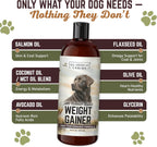 All American Canine Perro Weight Gainer Líquido – Suplemento de Altas Calorías para el Aumento de Peso, Masa y Recuperación – Estimulante del Apetito (473 ml)