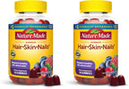 Nature Made Biotina 2500 mcg para Cabello, Piel y Uñas - 90 Gominolas (45 días)