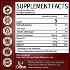 OALSE Gominolas de Tiamina Vitamina B1 - 500mg, Veganas, Sin Azúcar, Sabor a Bayas Mixtas, 60 Unidades