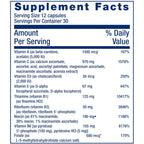 Life Extension Mix Cápsulas Sin Cobre - Fórmula Avanzada Multivitamínica y Mineral, 360 Cápsulas