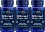 Life Extension Optimized Quercetin Capsules, 60 Vegetarian Capsules (3-Pack)