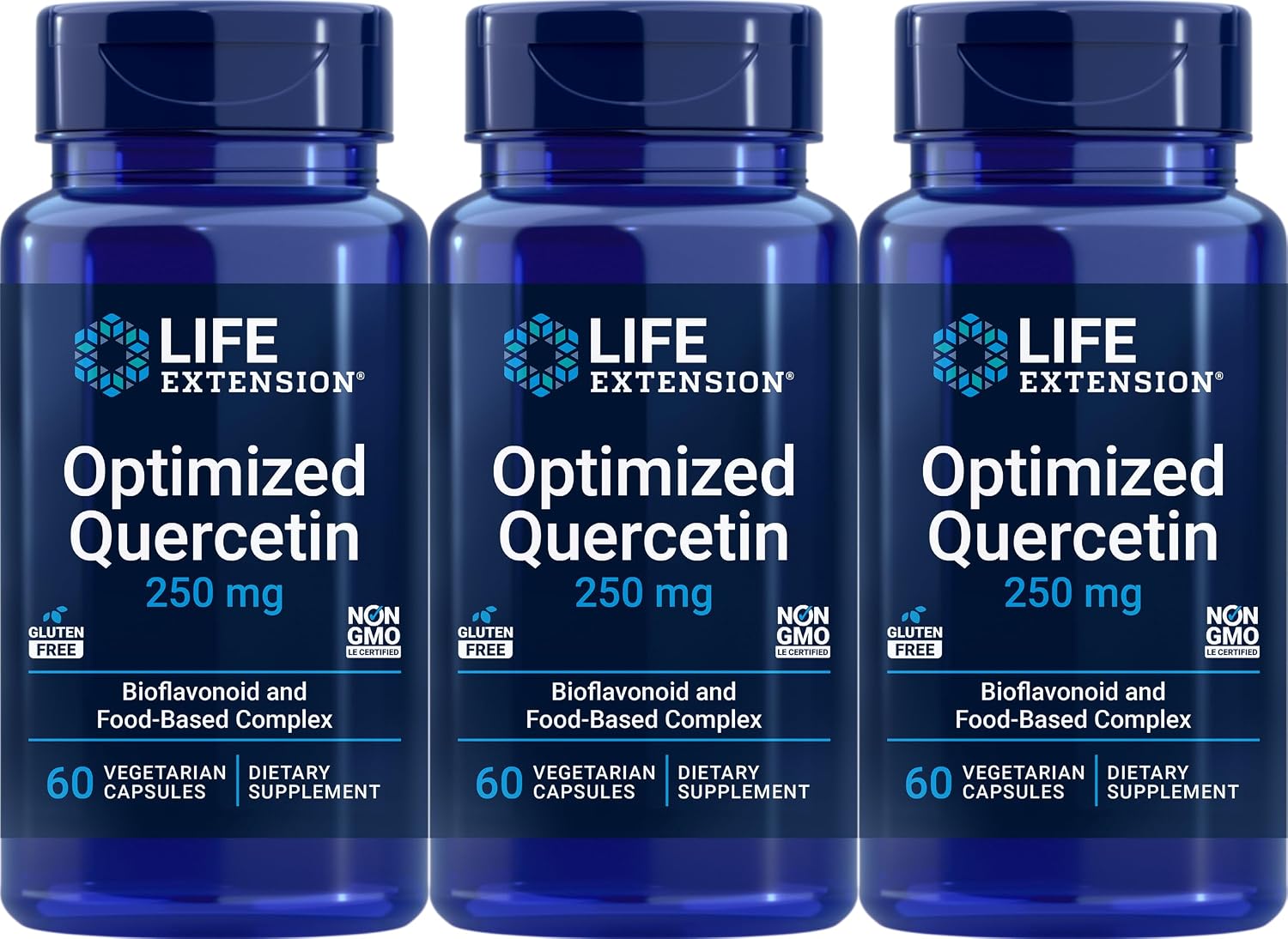 Life Extension Optimized Quercetin, 60 Cápsulas Vegetarianas (Pack de 2)