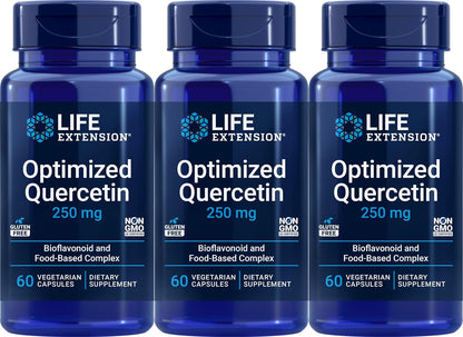 Life Extension Optimized Quercetin, 60 Cápsulas Vegetarianas (Pack de 2) – Image 3
