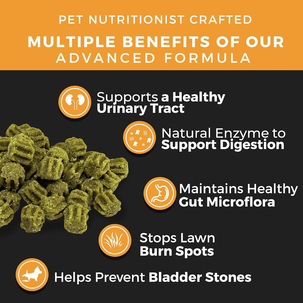 Pet Chef Neutralizador de Orina para Perros - Masticables Suaves para el Césped - 140 Unidades