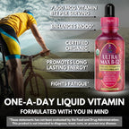 Ultra Max B12 - Vitamina B12 5000mcg Sublingual - Metilcobalamina en Gotas - Max 98% Absorción