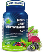 Women's Daily Multivitamin with Iron - Vegan Methylated Multivitamin for Women with Biotin, Organic Superfoods, Probiotics, B-Complex - Energy, Gut & Optimal Health Support – Easy to Swallow Capsules