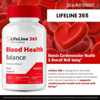 Lifeline 365 Advanced Blood Support Formula - 60 Cápsulas