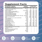 Super Mini-Multi - Multivitamínico infantil con metilfolato y vitamina B12 (120 cápsulas)
