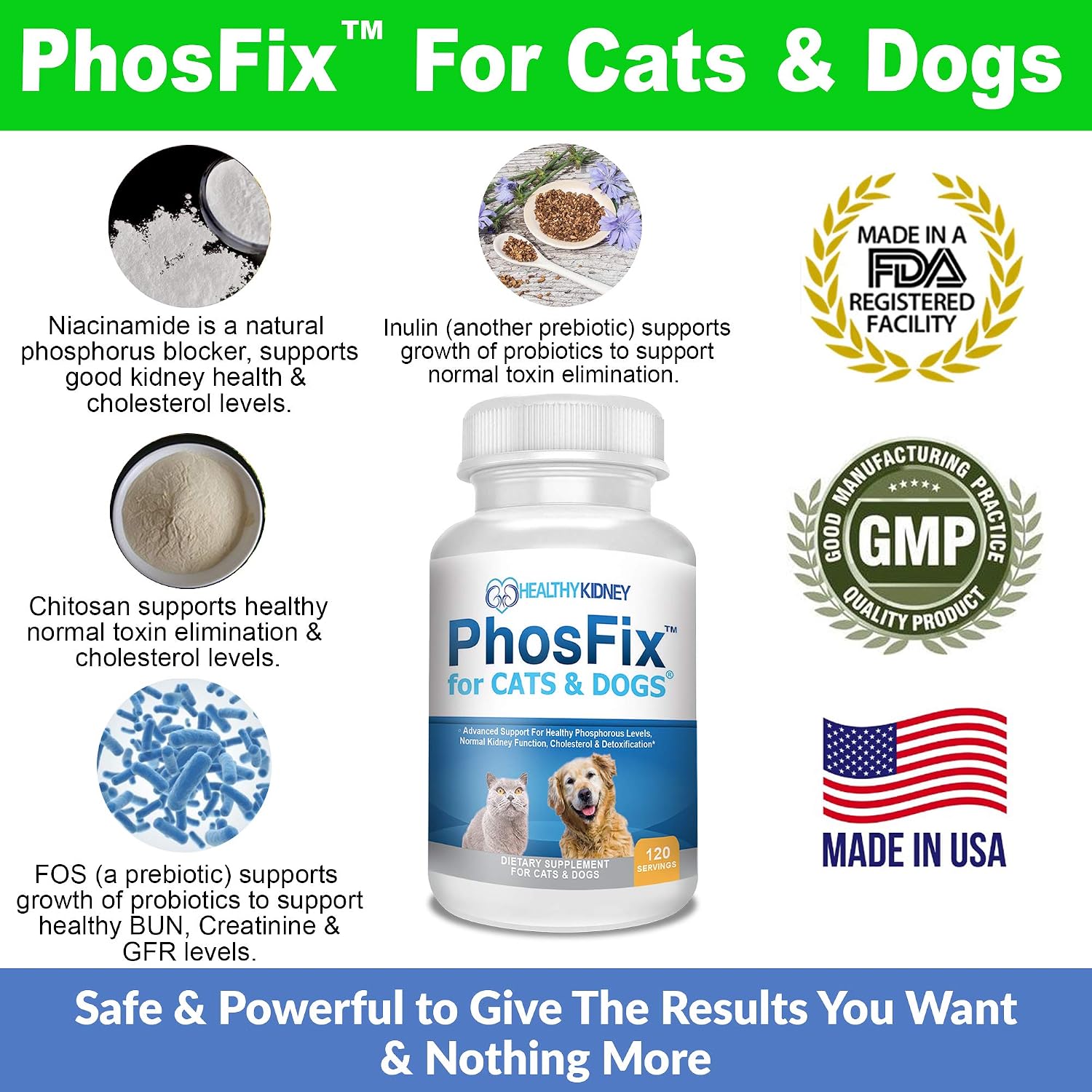 PhosFix para Gatos y Perros – Captador de Fósforo con Quitosano