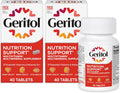 Geritol Multivitamínico, 27 vitaminas y minerales esenciales, Pack de 2 x 40 comprimidos