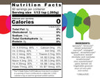 ENOF Suplemento Orgánico de Frutas y Verduras en Polvo – 10 Ingredientes Limpios, 180 Raciones