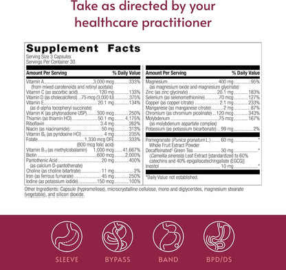 Bariatric Advantage Ultra Multi con Hierro, – Minerales como zinc, selenio, cobre y potasio, que desempeñan – Image 4