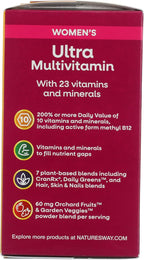 Nature's Way, Multivitamínico Alive! Once Daily Mujeres, 60 Comprimidos