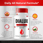 IDEAL PERFORMANCE Dialux Blood Capsules, Suplemento para Circulación y Niveles Estables, 2 Envases