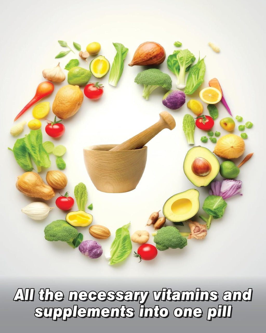 Vitamina B1 Tiamina Hidrocloruro 500mg - 120 Cápsulas Veganas | The One Pill Integrative Healing