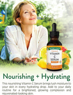 Nature's Truth Vitamin C Serum 60 ml | Face and Skin Oil | Nourishing and Fragrance-Free