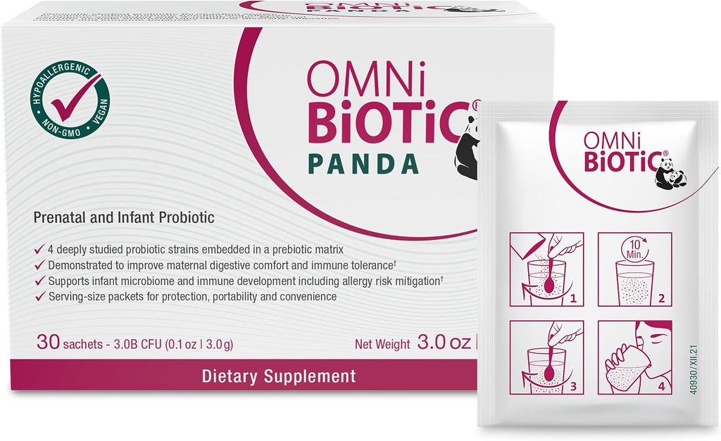 OMNi BiOTiC Panda - Probiótico Prenatal e Infantil (1 Pack)