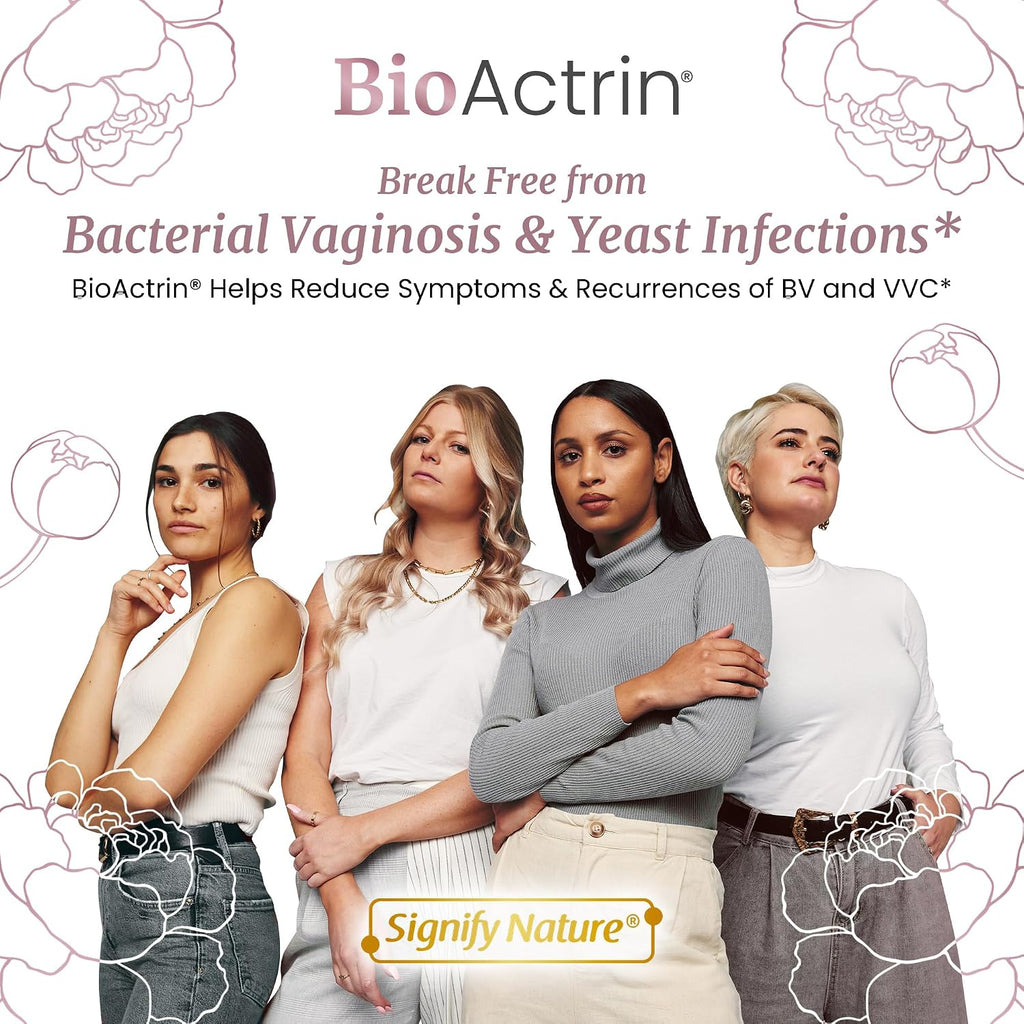 SIGNIFY NATURE Bioactrin Probióticos Vaginales para Mujeres