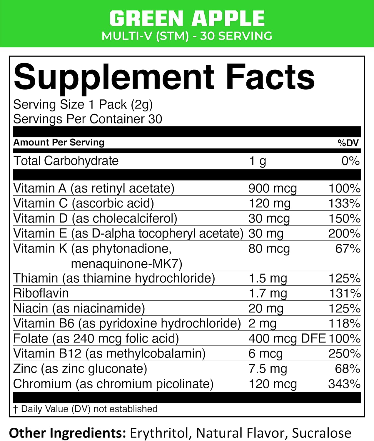MTN OPS Multi-V STM Multivitamínico Diario 30 Sobres