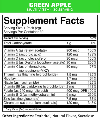 MTN OPS Multi-V STM Multivitamínico Diario – Zinc: contribuye a la protección de las células frente al estrés – Image 4