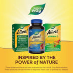 Nature's Way Alive! Multivitamínico Diario Completo para Hombres - Apoya el Metabolismo Energético y la Función Muscular - con Vitaminas B - Sin Gluten - 130 Comprimidos