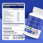 Nutra Wave Super B Complex, Complejo B de Alta Potencia con Colina y Mio-Inositol, 60 Cápsulas