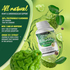 Citrus Bergamot Supplement 1500mg - 25:1 Extract - 90 Cápsulas