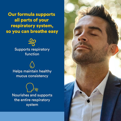 Salud Pulmonar, Bronquial y Sinusal by Natural Factors, Suplemento Natural para la Salud Respiratoria, 45 comprimidos – Image 2