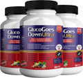 GlucoGoes Down Ultra - Complemento Alimenticio, 60 Cápsulas (Máxima Potencia)