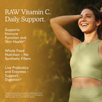 Garden of Life Vitamin Code Raw Vitamin C - 120 Cápsulas, 500mg de Vitamina C de Alimentos Integrales con Mezcla de Frutas y Verduras y Probióticos