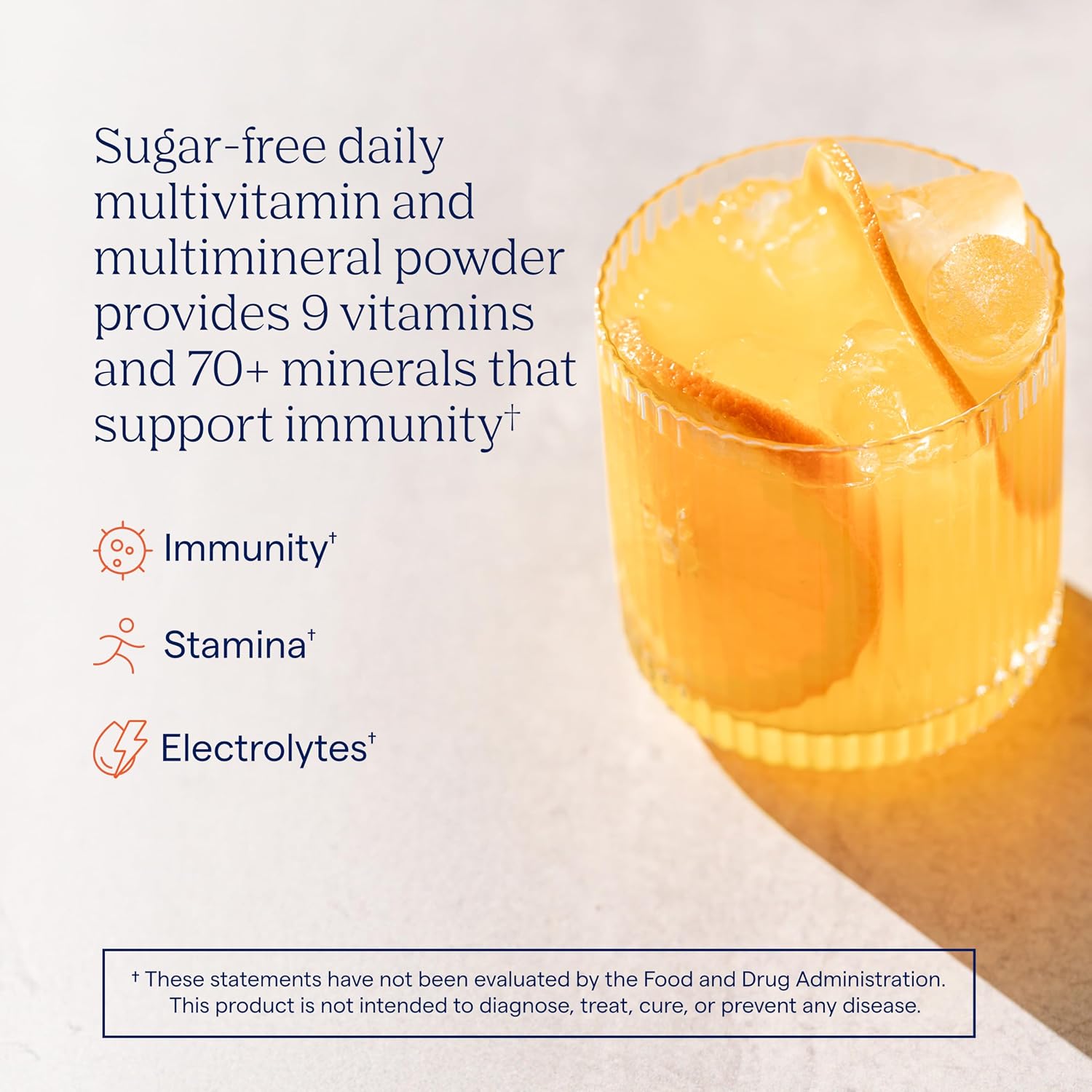Trace Minerals Power Pak Multivitamínico y Multimineral - Sobres de 1200 mg Vitamina C con 70+ Minerales Traza - Sin Azúcar - Sabor Cítrico - 30 Sobres