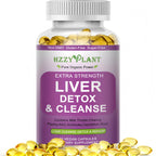 Liver Cleanse Detox & Repair Softgel Cápsulas - 15 en 1 para el Hígado