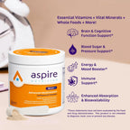 Aspire Multi+™ Advanced Multivitamin for Kids, Men & Women (unflavored Powder)