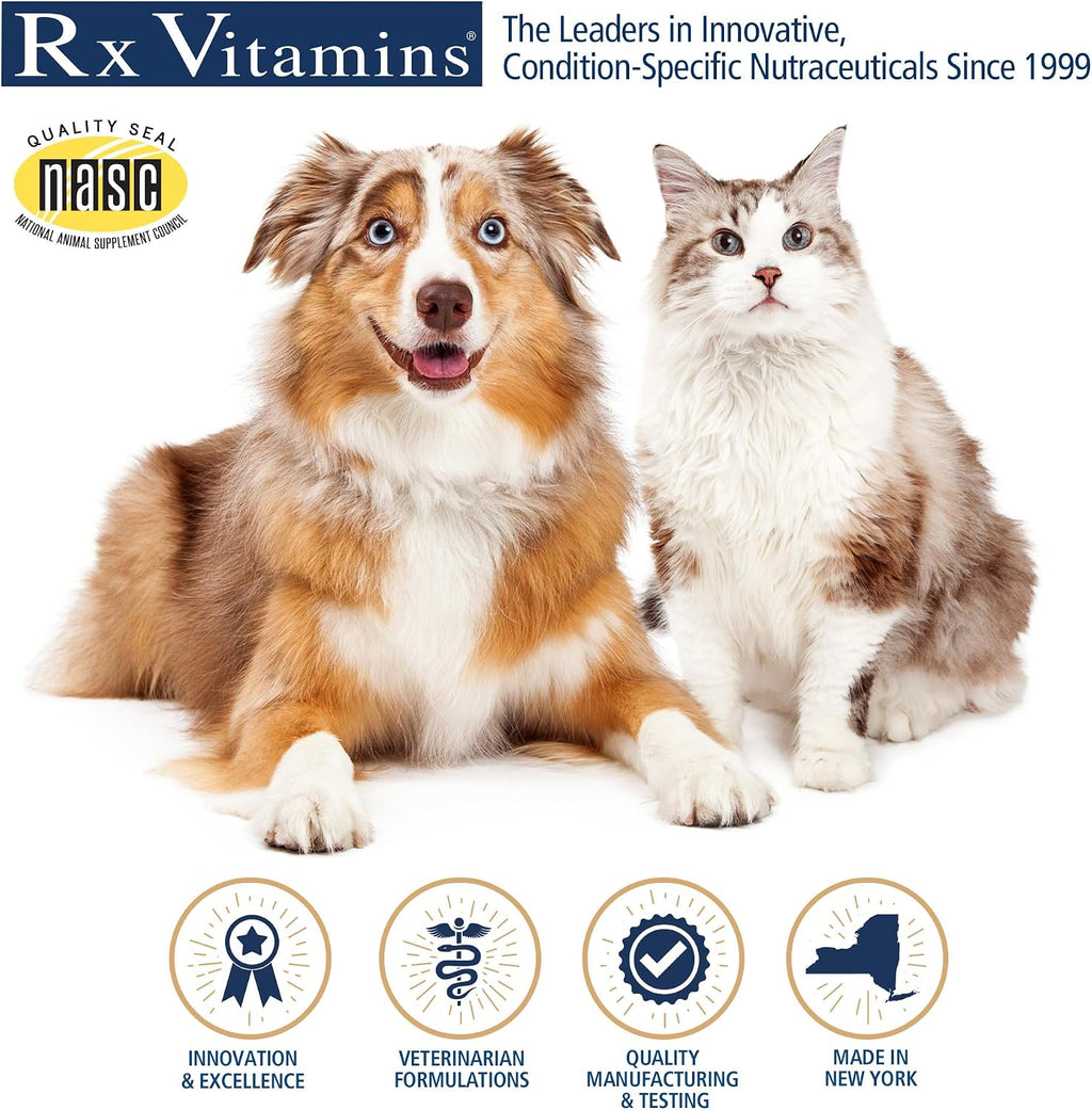Rx Vitamins Phos-Bind - Complemento renal en polvo para perros y gatos - 200g