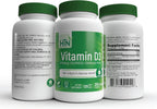 Vitamina D3 10.000 UI 120 Cápsulas Blandas - Health Thru Nutrition