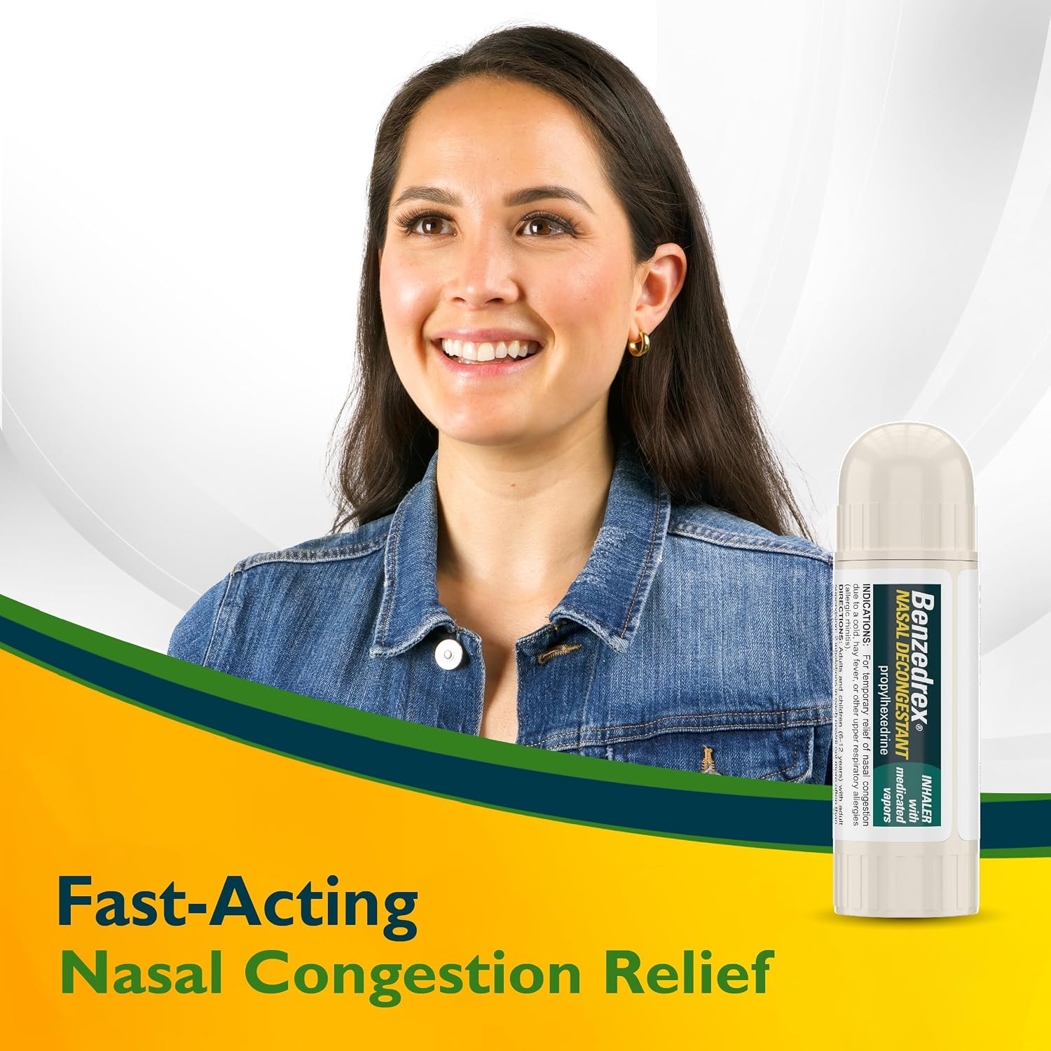 Benzedrex Inhalador Nasal Descongestivo - Pack de 6 | Alivio Rápido para Congestión y Sinusitis