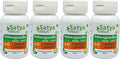 Ashwagandha Forte Cápsulas 500 mg – 60 Cápsulas Vegetales – Satya Naturals (Pack de 4)