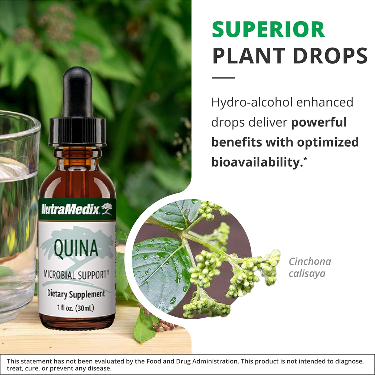 NutraMedix Quina Extracto Herbal - 30 ml