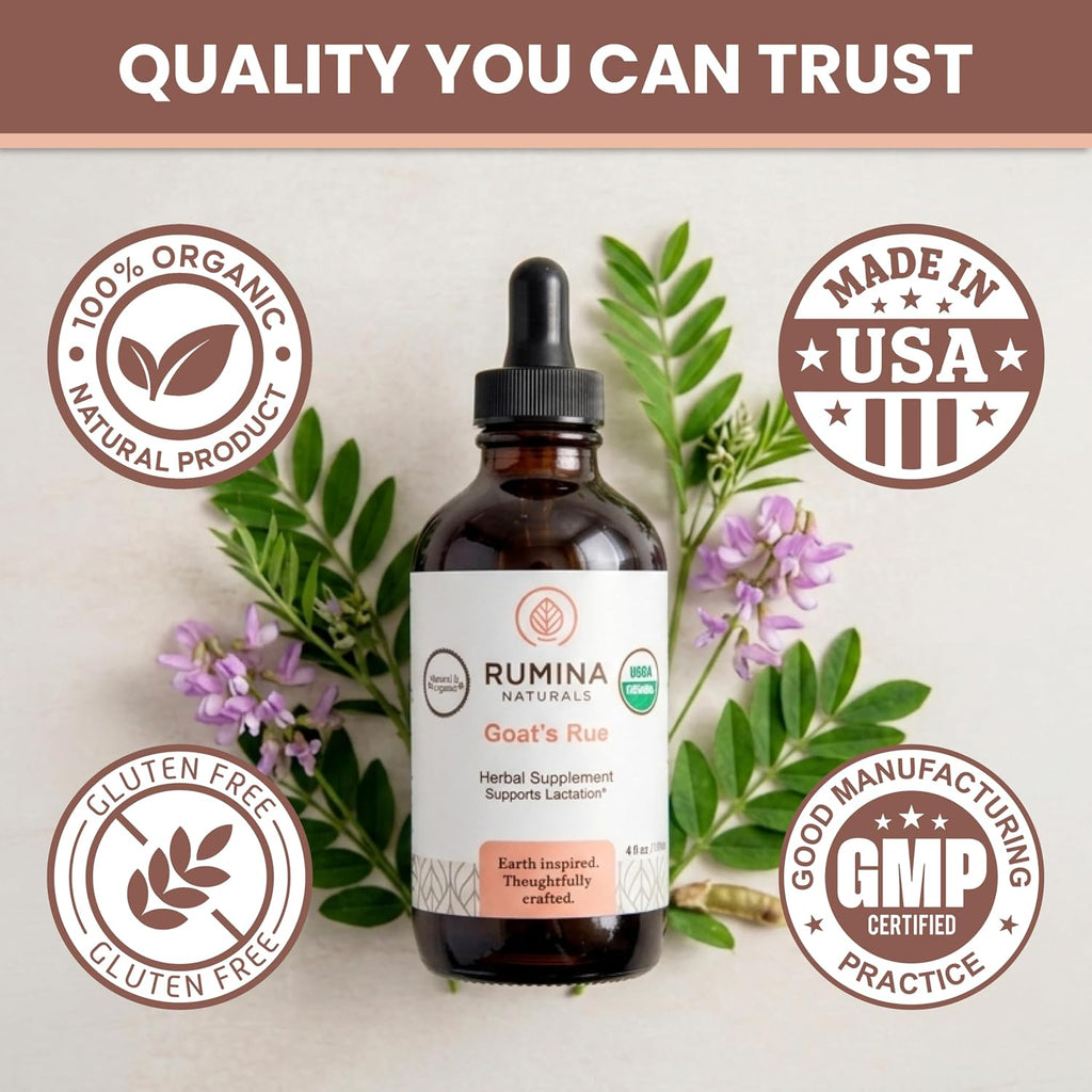 Suplemento de Lactancia con Goat's Rue Ecológico