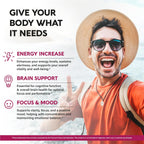 Vitamina B12 Sublingual Orgánica 5000 mcg - Metilcobalamina Líquida Vegana