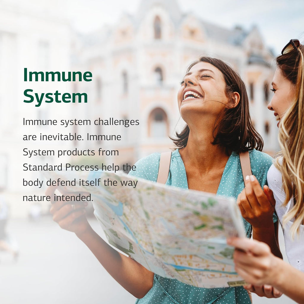 Standard Process Congaplex Chewable - Suplemento para el sistema inmunitario con vitamina A - Apoya la glándula del timo y la síntesis de proteínas - Sin lácteos ni soja - 90 comprimidos (30 porciones)